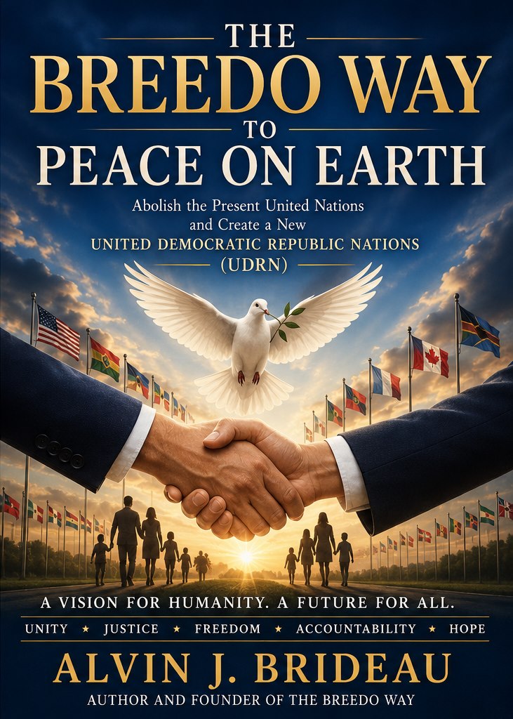The Breedo Way to Peace on Earth by Alvin J. Brideau - front cover